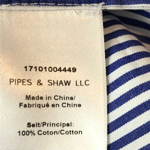 Veronica Beard Striped Mock Neck 3/4 Button Up Blouse Size 6 - Picture 7 of 7